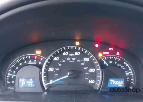 2012 Toyota Camry Le z USA, uszkodzony, nr VIN 4T1BF1FK4CU096780